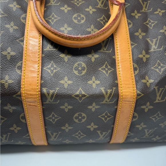 💯Authentic LOUIS VUITTON Monogram Keepall 50 Bag - Picture 3 of 10